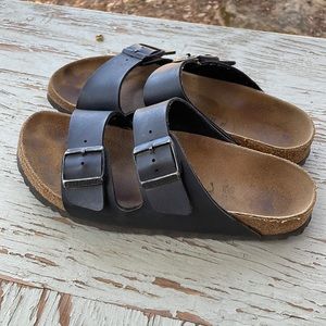 Black Birkenstocks
